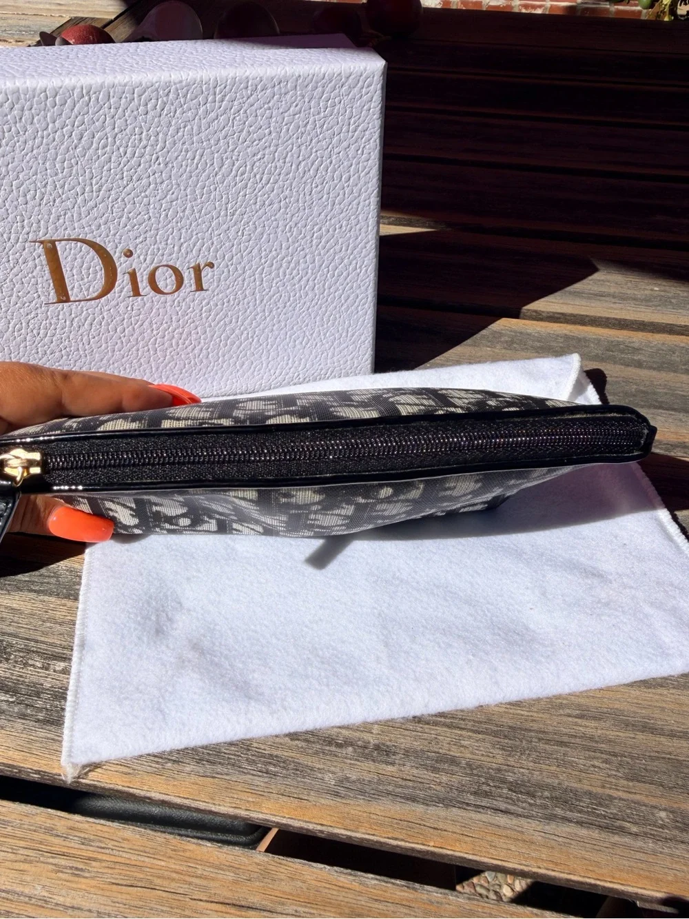 Vintage Dior Trotter Pouch
